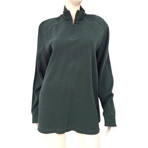 TIMBERLAND Hunter Green 3/4 zip Pullover sz XXL